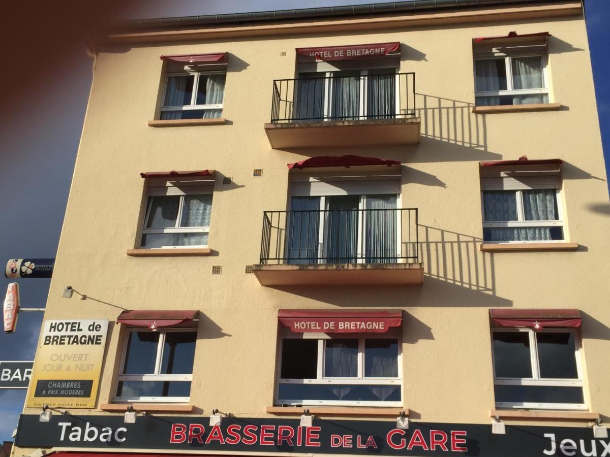 Hotel De Bretagne Fougères Exteriér fotografie